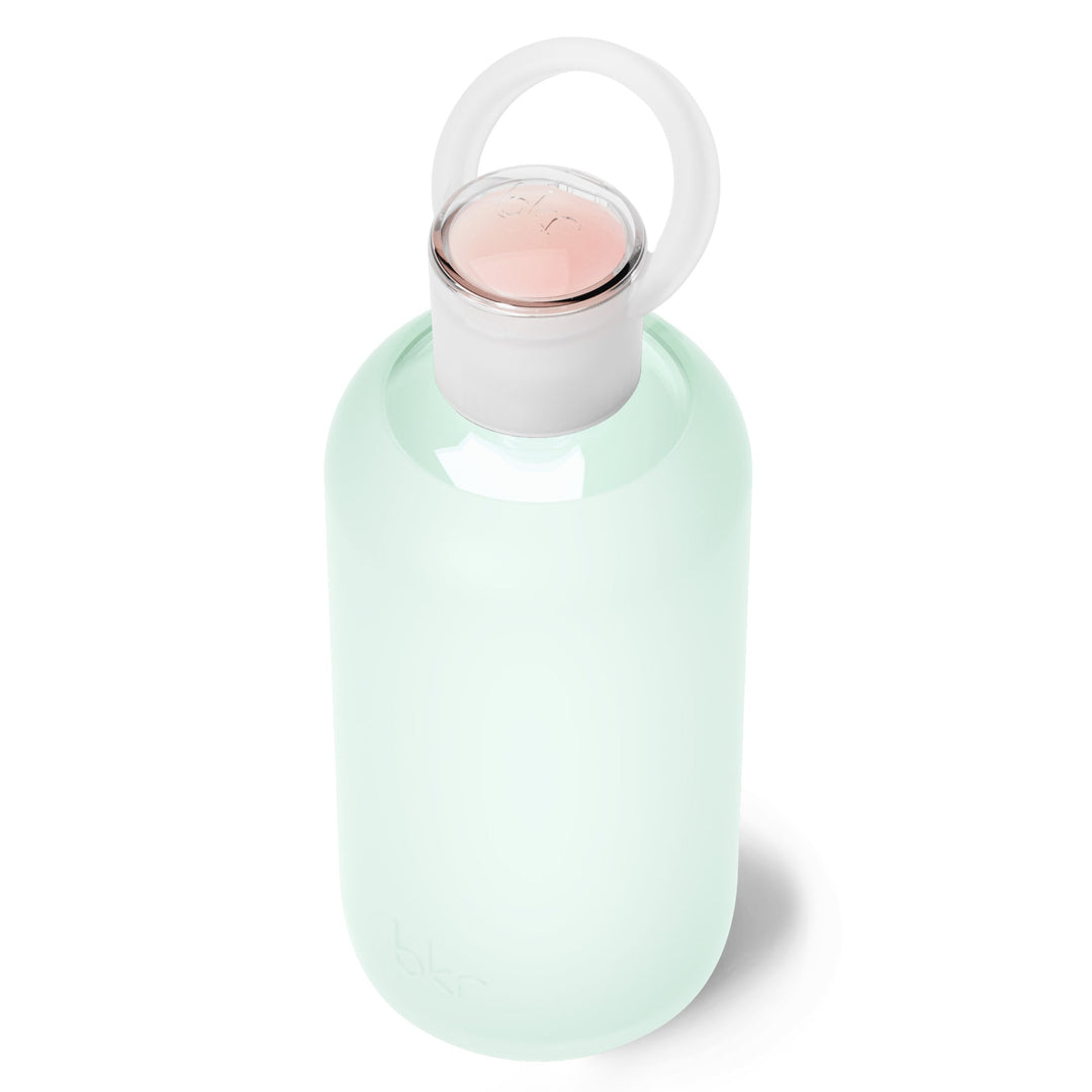 bkr Kiss Kit: Lip Balm + Glass Water Bottle Set: 32oz HAVEN - BIG KISS KIT 1L (32OZ)