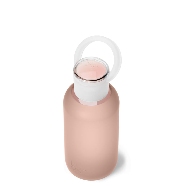 bkr Kiss Kit: Lip Balm + Glass Water Bottle Set: 32oz HONEYMOON - LITTLE BOTTLE KISS KIT 500mL (16 OZ)