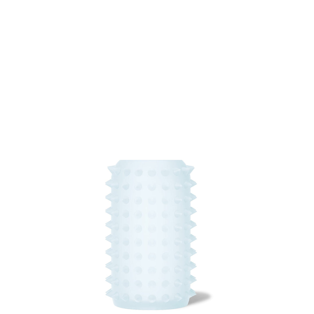 bkr Silicone Sleeve: Glass Water Bottle: 16oz ASTRID SPIKED LITTLE SLEEVE