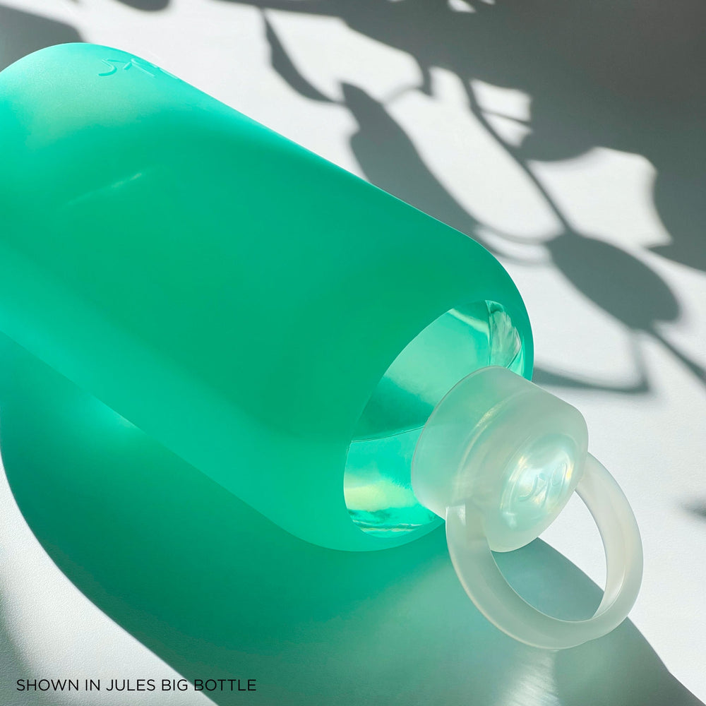bkr Silicone Sleeve: Glass Water Bottle: 16oz JULES LITTLE SLEEVE