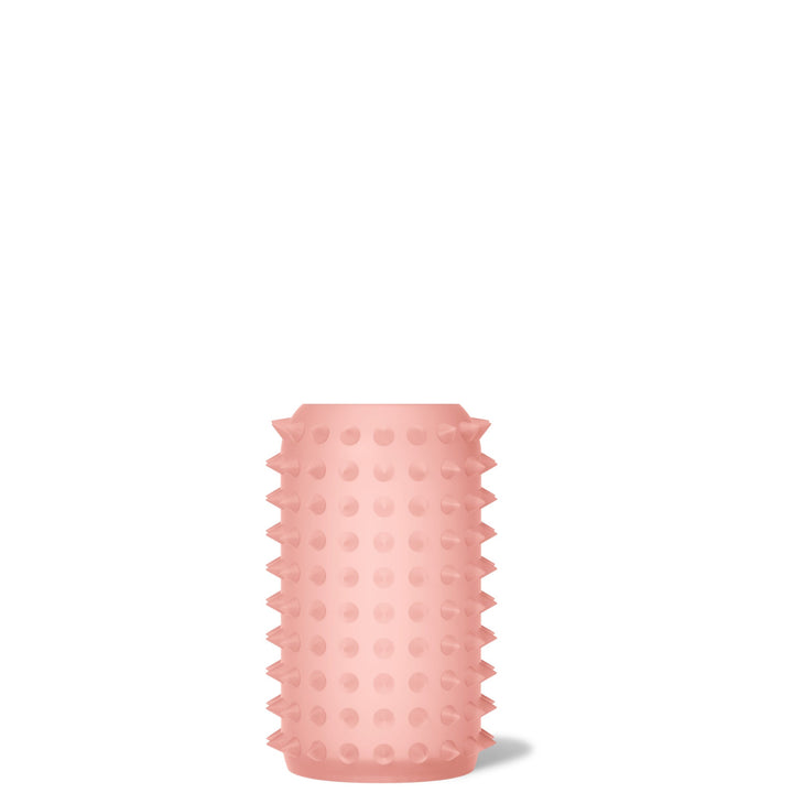 bkr Silicone Sleeve: Glass Water Bottle: 16oz MARGAUX SPIKED LITTLE SLEEVE
