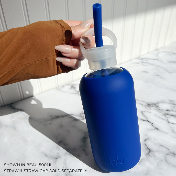 bkr Silicone Sleeve: Glass Water Bottle: 16oz SPIKED BEAU 500mL (16 OZ) - SLEEVE ONLY