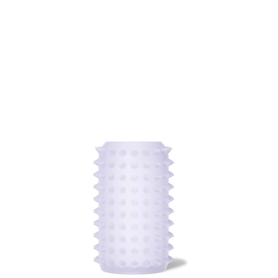 bkr Silicone Sleeve: Glass Water Bottle: 16oz SPIKED FOOF LITTLE SLEEVE