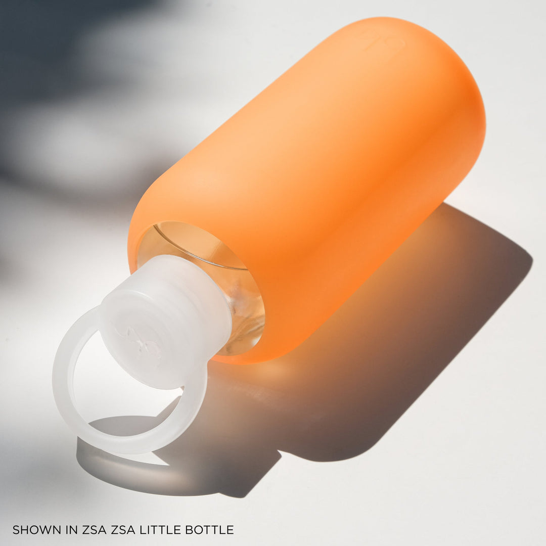 bkr Silicone Sleeve: Glass Water Bottle: 16oz ZSA ZSA LITTLE SLEEVE