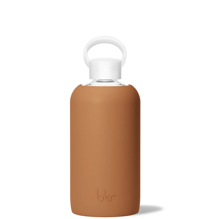 bkr Silicone Sleeve: Glass Water Bottle: 32oz HONEY BIG SLEEVE