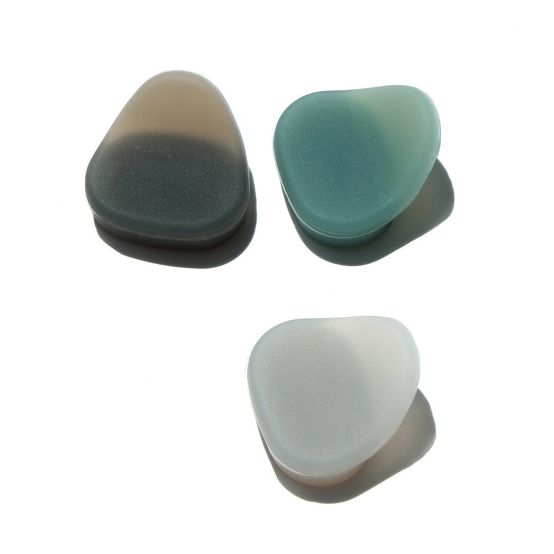 bkr STORMY COVE CUP CAP BUTTONS (SET OF THREE)