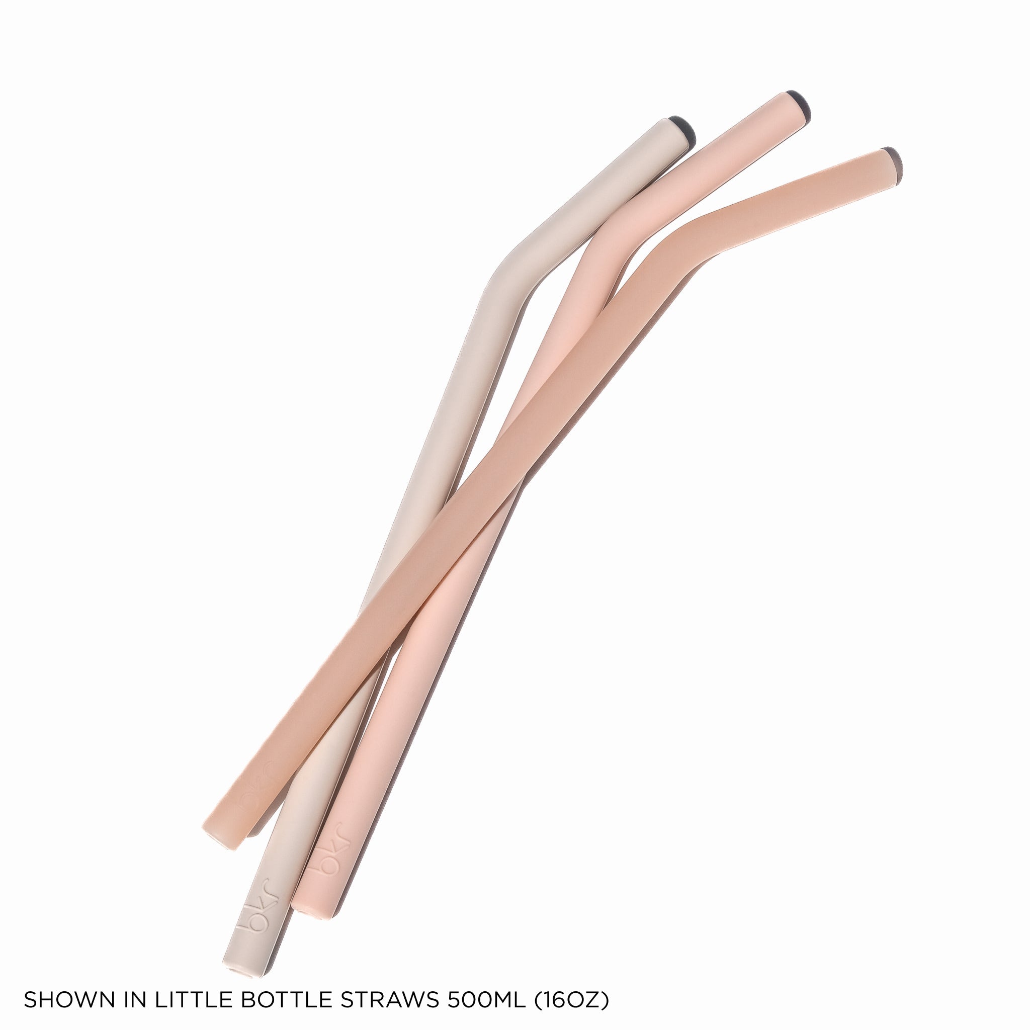 MORNING CAPPUCCINO BIG BOTTLE STRAWS 1L (32OZ) SET OF THREE