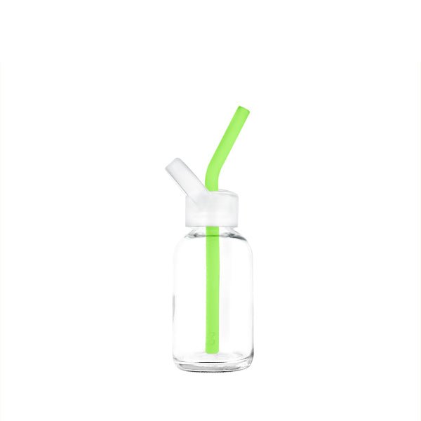 bkr Water Bottle Accessory PARKER TEENY BOTTLE STRAWS 250ML (8OZ) SET OF THREE