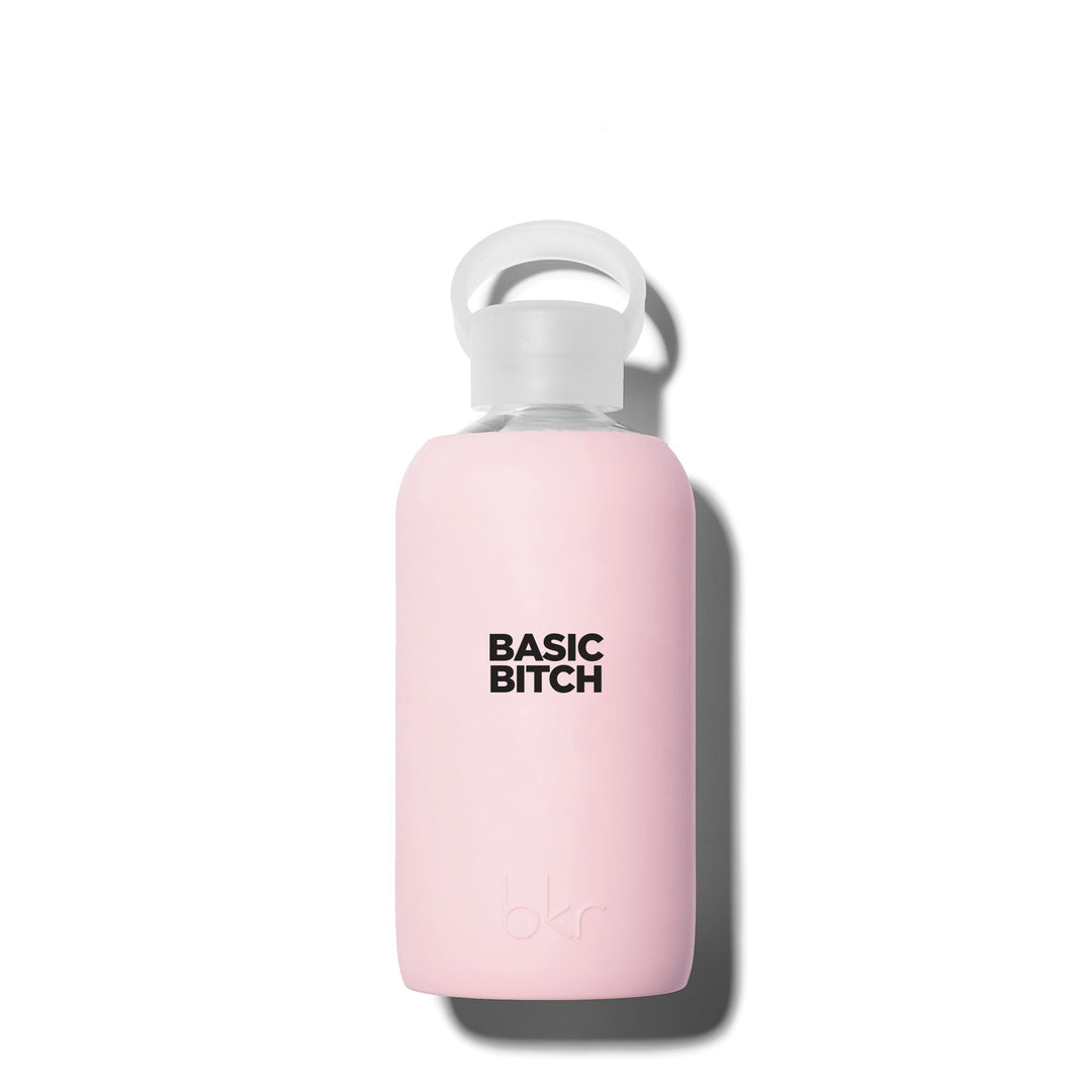 bkr Glass Water Bottle: 16oz BUNNY BASIC B 500ML (16 OZ)