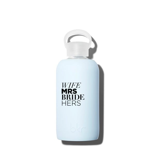 bkr Glass Water Bottle: 16oz GRACE BRIDE 500mL (16 OZ)