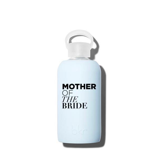 bkr Glass Water Bottle: 16oz GRACE MOTHER OF THE BRIDE 500mL (16 OZ)