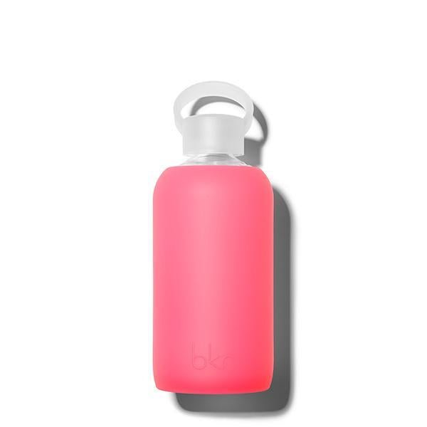bkr Glass Water Bottle: 16oz ROSY 500 ML