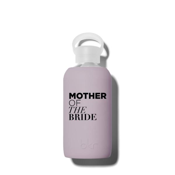bkr Glass Water Bottle: 16oz SLOANE MOTHER OF THE BRIDE 500mL (16 OZ)