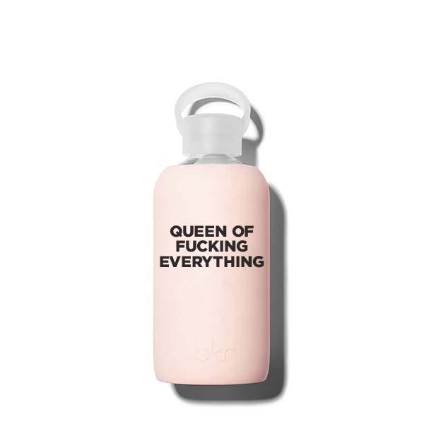 bkr Glass Water Bottle: 16oz TUTU QUEEN 500mL (16 OZ)