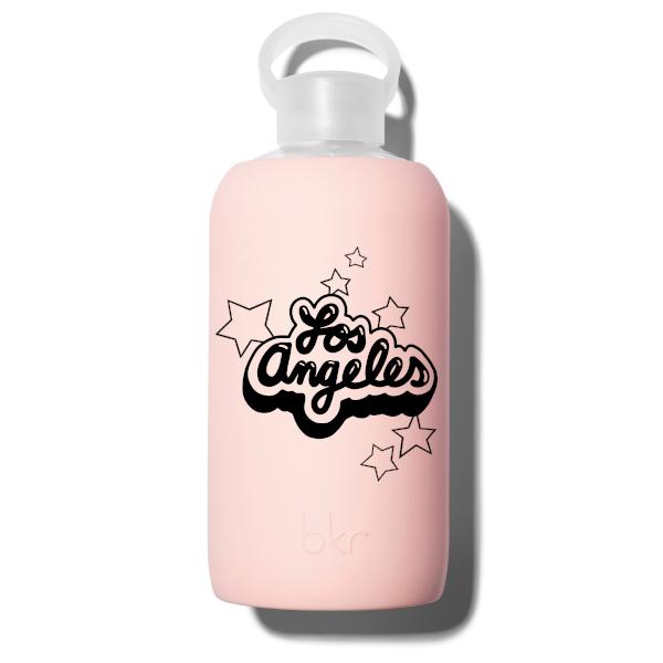 bkr Glass Water Bottle: 32oz POUT LOS ANGELES STARS 1L