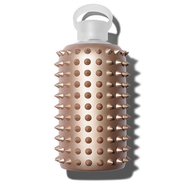 bkr Glass Water Bottle: 32oz SPIKED BUBBLY 1L