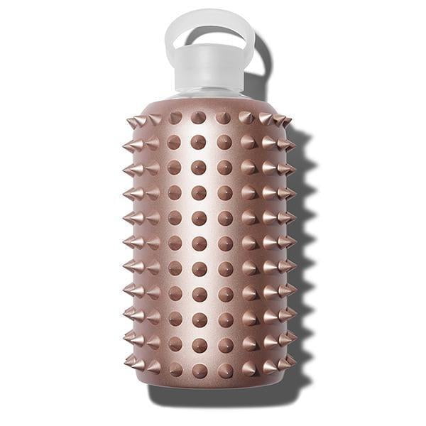 bkr Glass Water Bottle: 32oz SPIKED PRENUP 1L