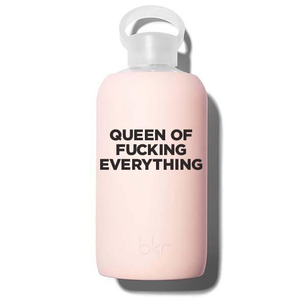 bkr Glass Water Bottle: 32oz TUTU QUEEN 1L