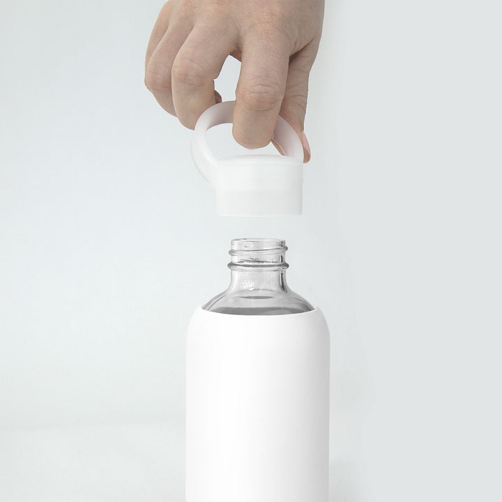 bkr Glass Water Bottle: 8oz WINTER 250mL (8 OZ)