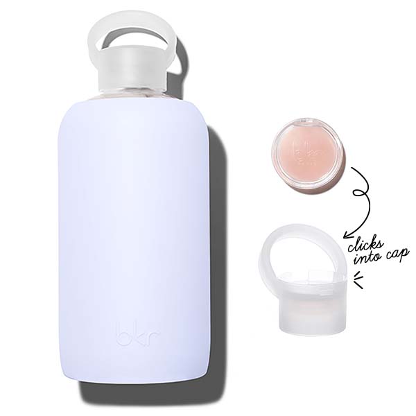 bkr Kiss Kit: Lip Balm + Glass Water Bottle: 32oz BIG DREAM KISS KIT - ORIGINAL