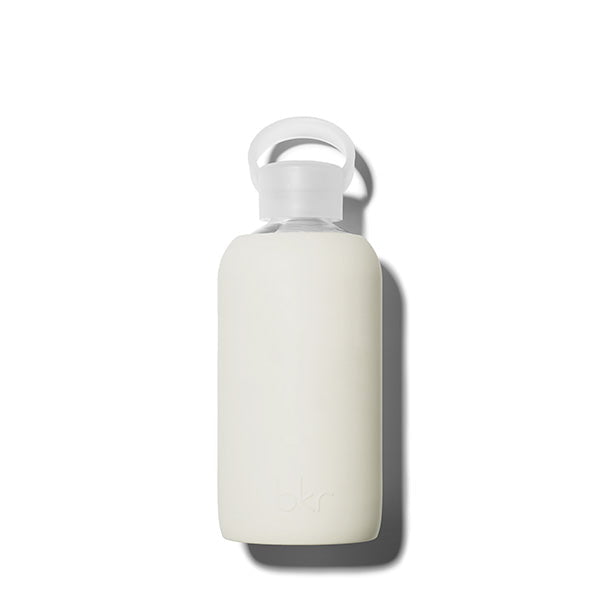bkr Silicone Sleeve: Glass Water Bottle: 16oz DOVE 500ML (16 OZ) - SLEEVE ONLY
