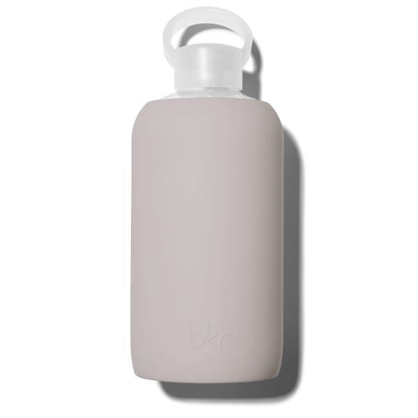 bkr Silicone Sleeve: Glass Water Bottle: 16oz HEATHER 1L - SLEEVE ONLY