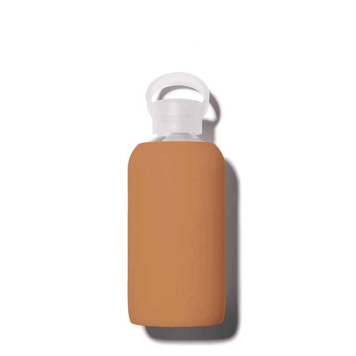 bkr Silicone Sleeve: Glass Water Bottle: 16oz HONEY 500mL (16 OZ) - SLEEVE ONLY