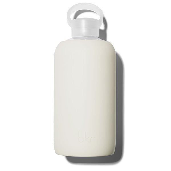 bkr Silicone Sleeve: Glass Water Bottle: 32oz DOVE 1L (32 OZ) - SLEEVE ONLY