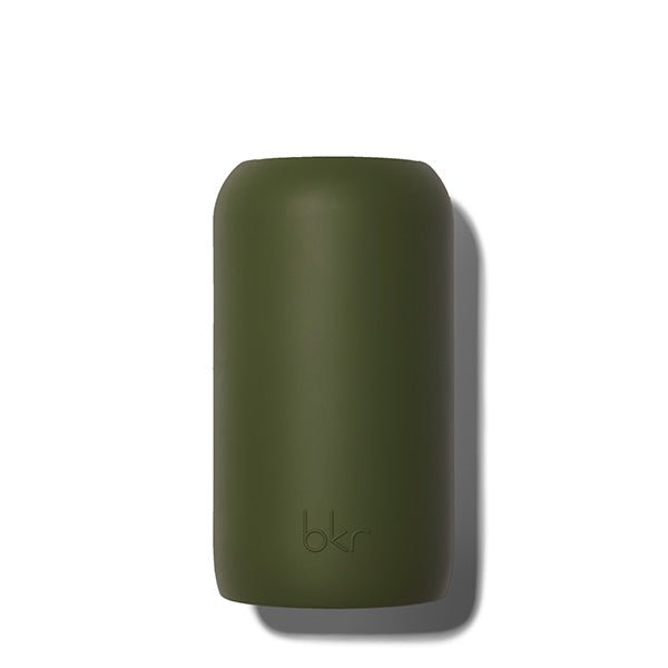 bkr Silicone Sleeve: Glass Water Bottle: 32oz OLIVE 1L (32 OZ) - SLEEVE ONLY