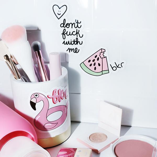 bkr Water Bottle Accessories DON'T F WITH ME SUMMER STICKER TRIO
